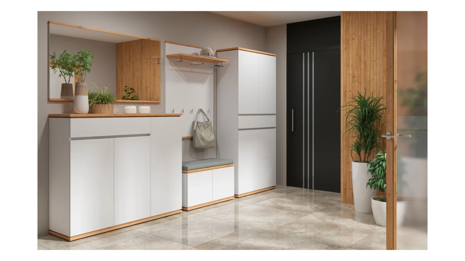 aranżacja przedpokoju